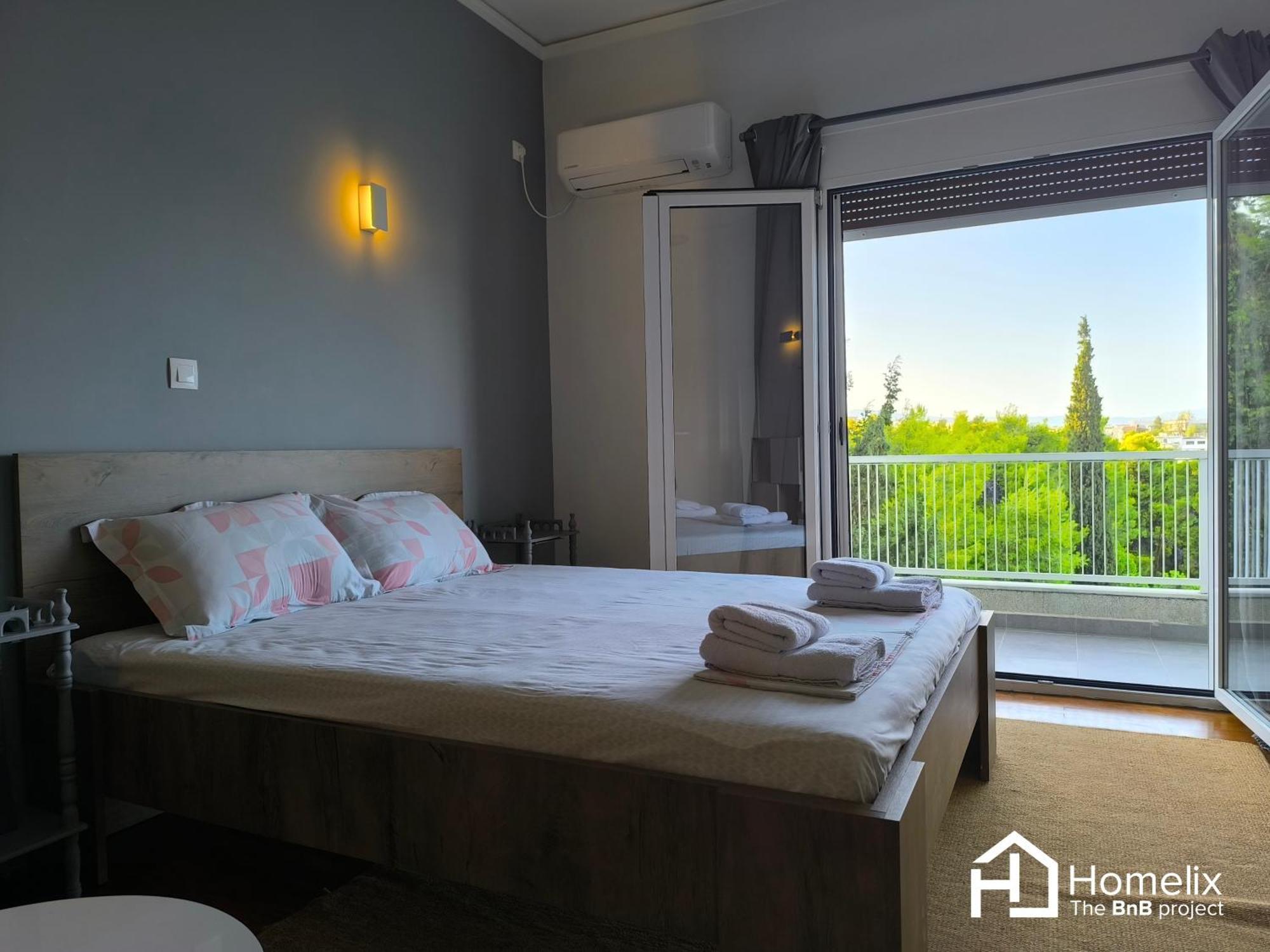 30M² Cosy Studio With Panoramic Sea View Chalkida Exterior photo